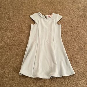 Light blue, light weight dress for a girl - size 10/12.